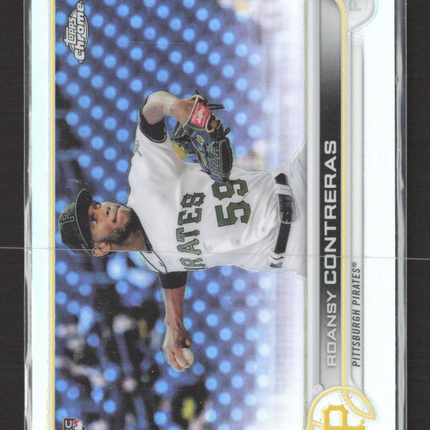 2022 Topps Chrome Roansy Contreras #53 Refractor RC