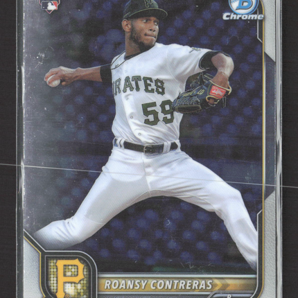 2022 Bowman Chrome Roansy Contreras #99 RC