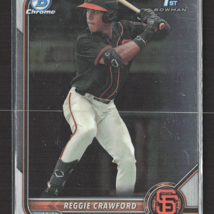2022 Topps Bowman Chrome Reggie Crawford #BDC-33