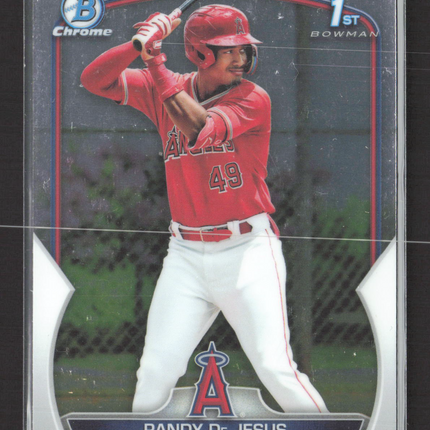 2023 Bowman Chrome Randy De Jesus #BCP-19 1st Bowman
