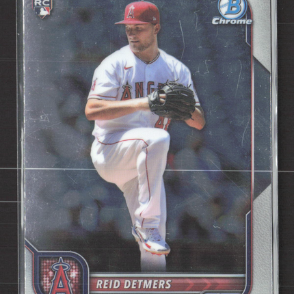 2022 Bowman Chrome Reid Detmers #6 RC