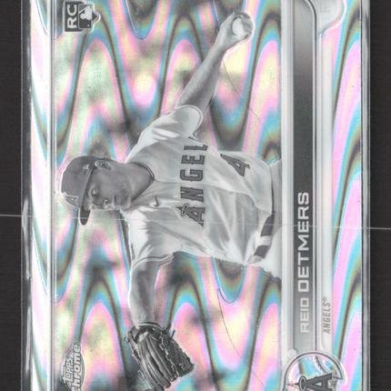 2022 Topps Chrome RayWave Reid Detmers #79 RC