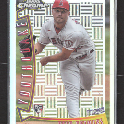 2022 Topps Chrome Youthquake Reid Detmers #YQ-12 RC