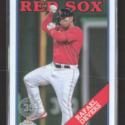 2023 Topps Chrome 1988 Topps Rafael Devers #88CU-12