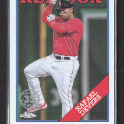2023 Topps Chrome 1988 Topps Baseball Rafael Devers #88BCU-12