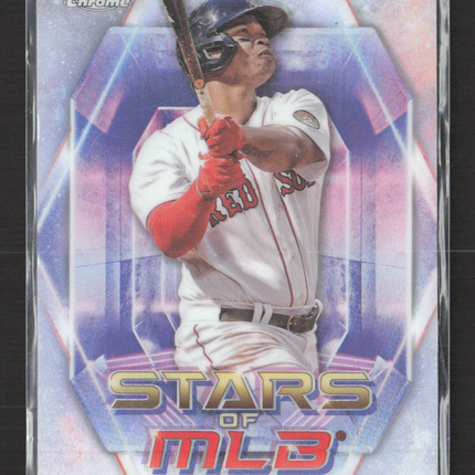 2023 Topps Chrome Stars of MLB Rafael Devers #SMLBC-4