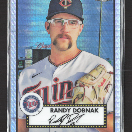 2021 Topps Chrome Randy Dobnak #393 Prism Refractor