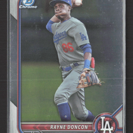 2022 Bowman Chrome Rayne Doncon #BDC-188