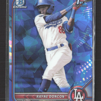 2022 Bowman Chrome Sapphire Edition Rayne Doncon #BCP-202 1st Bowman