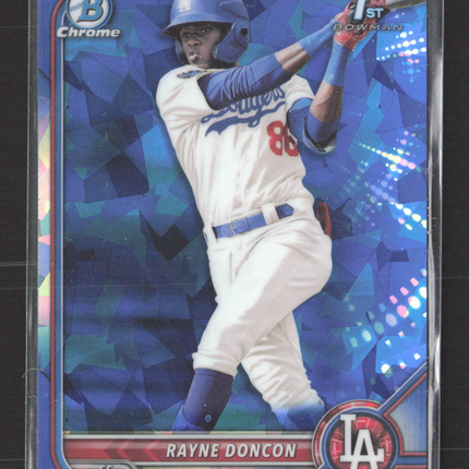 2022 Bowman Chrome Sapphire Edition Rayne Doncon #BCP-202 1st Bowman