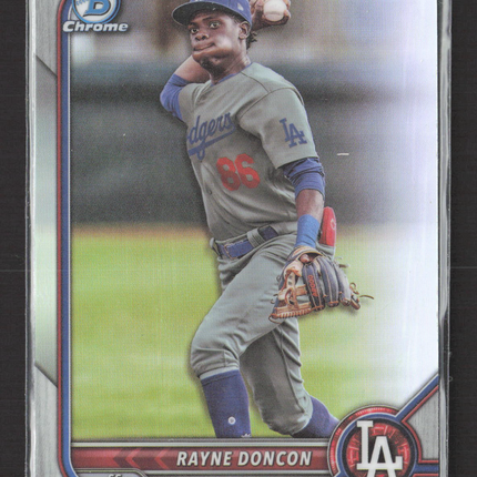 2022 Bowman Chrome Rayne Doncon #BDC-188 Refractor