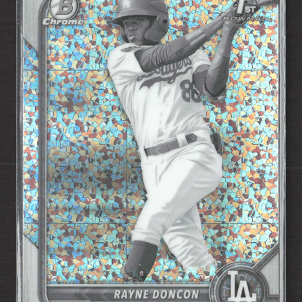 2022 Bowman Chrome Rayne Doncon #BCP-202 Atomic Refractor 1st Bowman
