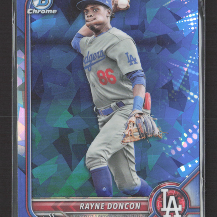 2022 Bowman Chrome Sapphire Edition Rayne Doncon #BDC-188
