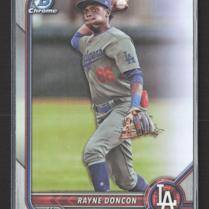2022 Bowman Chrome Rayne Doncon #BDC-188 Refractor