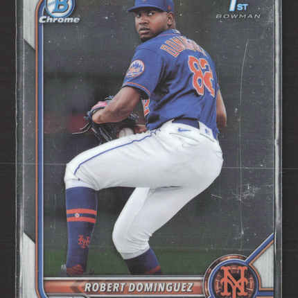 2022 Bowman Chrome Robert Dominguez #BCP-51 1st Bowman