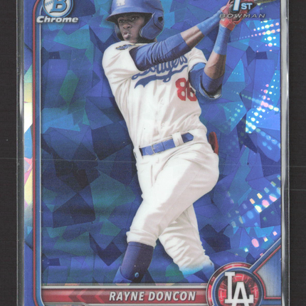 2022 Bowman Chrome Rayne Doncon #BCP-202 Sapphire Edition 1st Bowman
