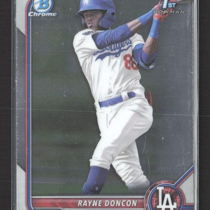 2022 Bowman Chrome Rayne Doncon #BCP-202