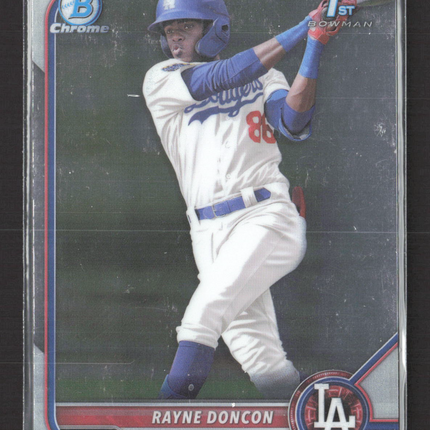 2022 Bowman Chrome Rayne Doncon #BCP-202 1st Bowman