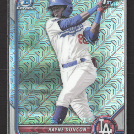 2022 Bowman Chrome mojo Rayne Doncon #BCP-202