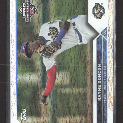2023 Topps Pro Debut Rayne Doncon #PD-23 Blue Foil 054/175