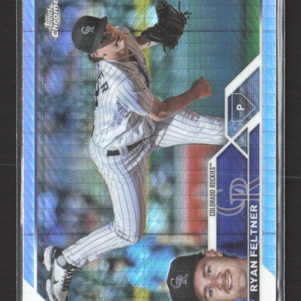 2023 Topps Chrome Update Ryan Feltner #USC66 Prism Refractor