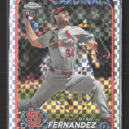 2024 Topps Chrome Ryan Fernandez #USC115 X-Fractor RC