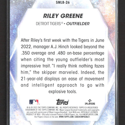 2023 Topps Stars of MLB Riley Greene #SMLB-26 RC