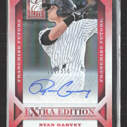 2014 Panini Elite Extra Edition Ryan Garvey #99 auto /550