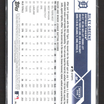2023 Topps Series One Riley Greene #31 RC