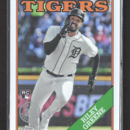2023 Topps Chrome 1988 Topps Baseball Riley Greene #88CU-9 RC