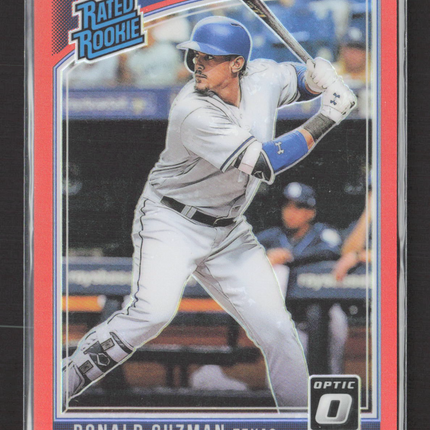 2018 Panini Donruss Optic Ronald Guzman #49 orange Prizm /199