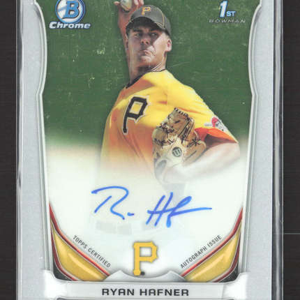 2014 Topps Bowman Chrome Ryan Hafner #BCAP-RHA 1st Bowman auto