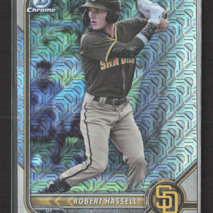 2022 Bowman Chrome mojo Robert Hassell #BCP-169