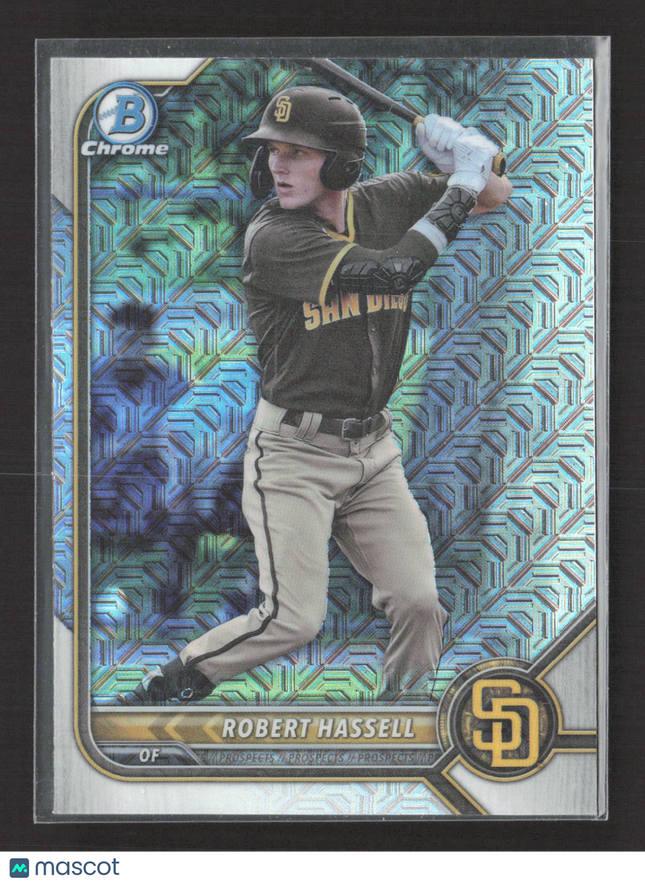 2022 Bowman Chrome mojo Robert Hassell #BCP-169