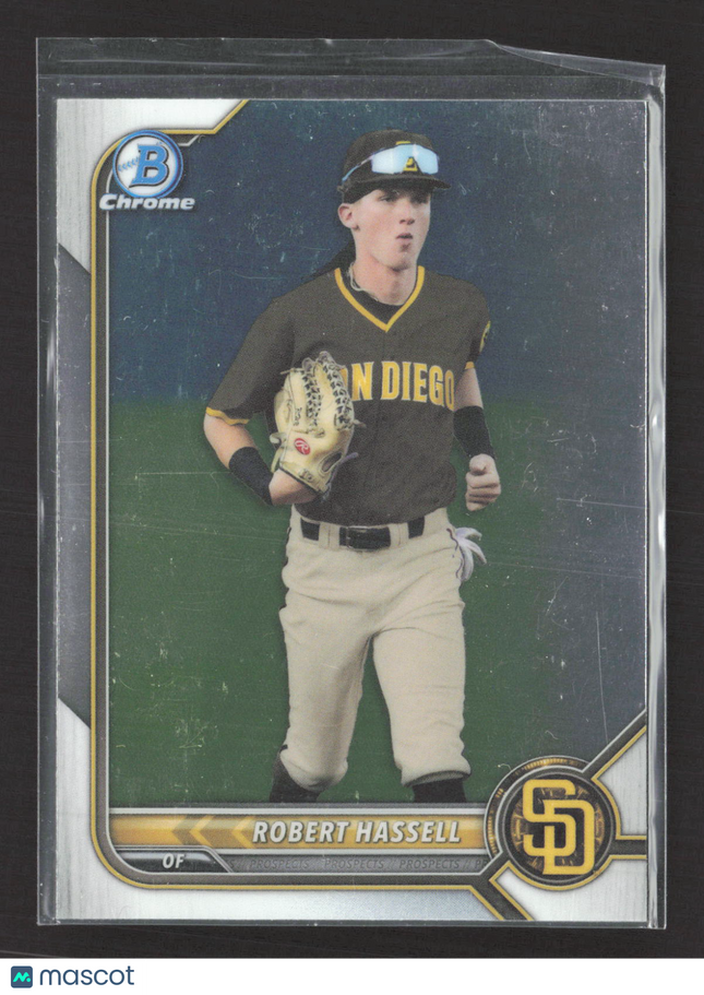 2022 Topps Bowman Chrome Robert Hassell #BCP-133