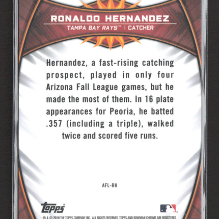 2019 Bowman Chrome Arizona Fall League Ronaldo Hernandez #AFL-RH Atomic 135/150