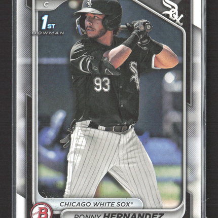 2024 Topps Bowman Ronny Hernandez #BP-92 1st Bowman