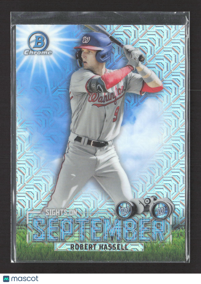 2023 Bowman Chrome Sights on September Robert Hassell III #SOS-13 Mojo Refractor