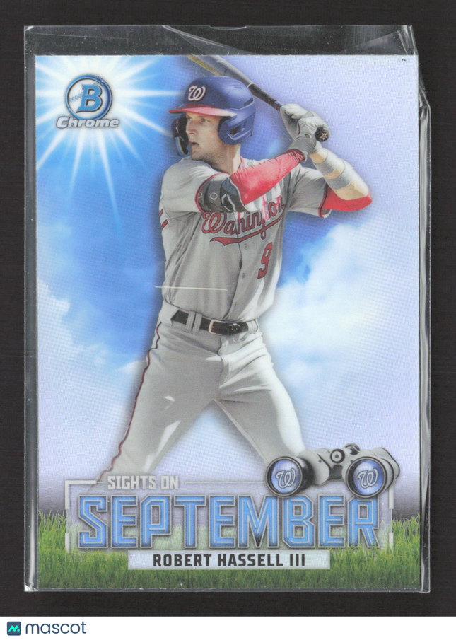 2023 Topps Bowman Chrome Sights on September Robert Hassell III #SOS-13