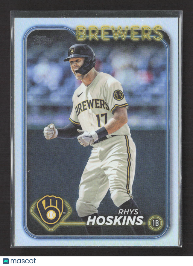 2024 Topps Series 2 Rhys Hoskins #357 rainbow foil