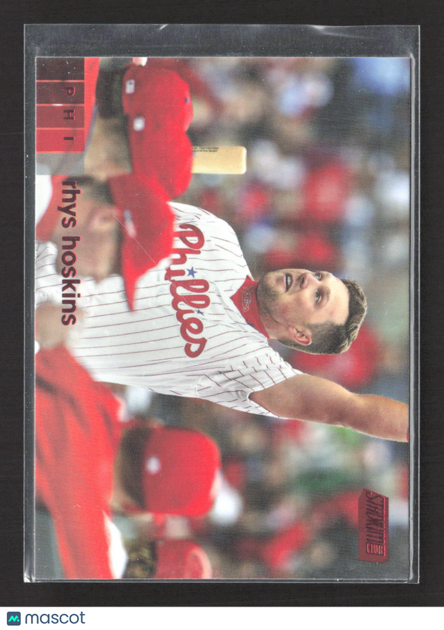 2022 Topps Stadium Club Rhys Hoskins #216 red