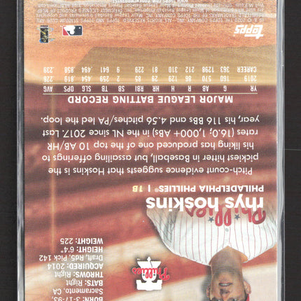 2022 Topps Stadium Club Rhys Hoskins #216 red