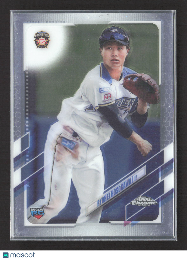 2021 Topps Chrome NPB Ryohei Hosokawa #91 RC