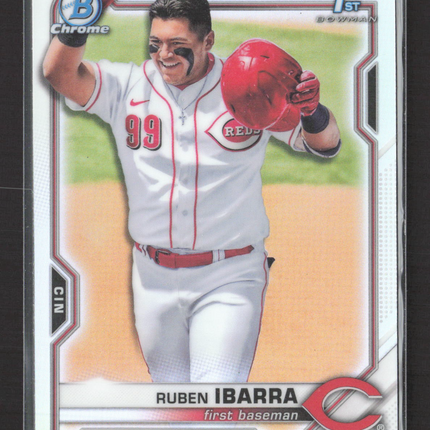2021 Bowman Draft Chrome Ruben Ibarra #BDC-189 Refractor