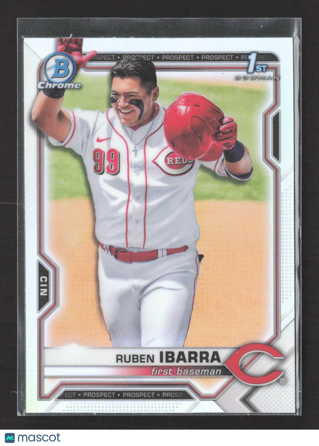 2021 Bowman Draft Chrome Ruben Ibarra #BDC-189 Refractor