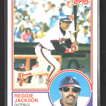 1983 Topps Reggie Jackson #500