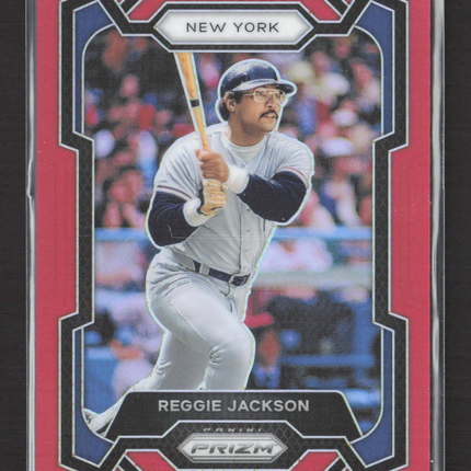 2024 Panini Prizm Reggie Jackson #120 Red 165/299