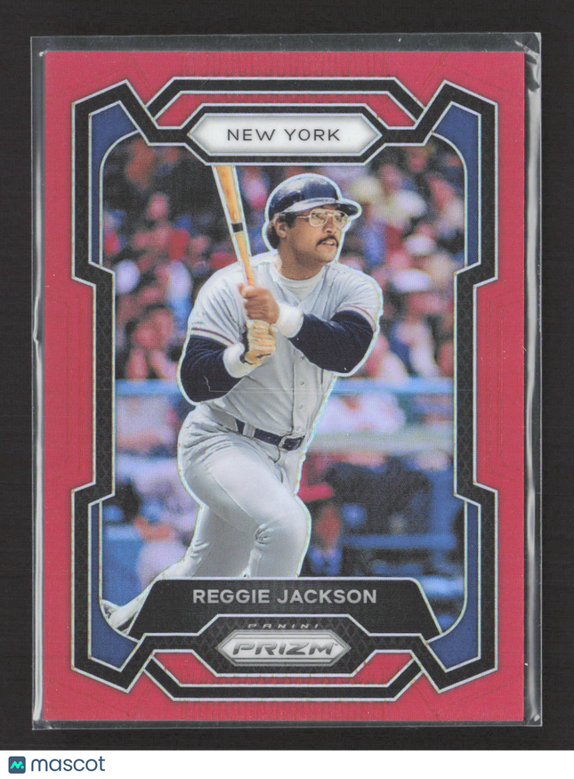 2024 Panini Prizm Reggie Jackson #120 Red 165/299