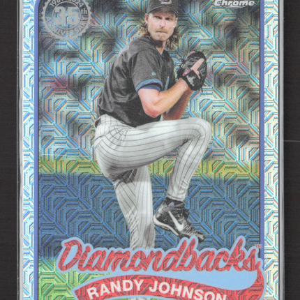 2024 Topps Chrome 1989 Topps Baseball Randy Johnson #2T89C-90 Silver Mojo