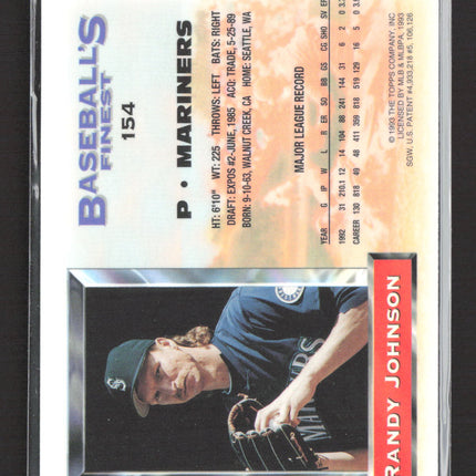 1993 Topps Finest Randy Johnson #154